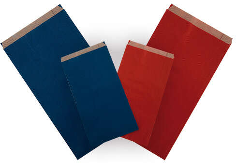 Apli PACK 250 Sobres papel Kraft 11x21x5cm de Papel Kraft. ROJO