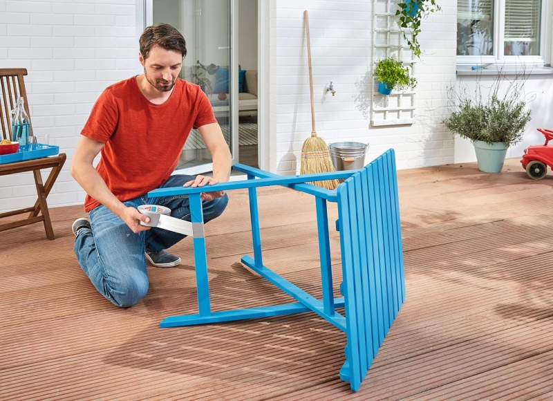 Imagen extra Cinta Americana TESA 50mm x 10 metros Gris