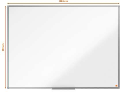 Imagen extra PIZARRA BLANCA MAGNETICA 90x120 cm. Nobo Essence