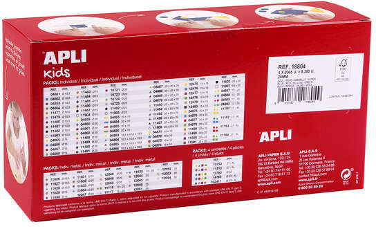 Imagen extra Apli Gomets Geometricos Surtidos Parchis