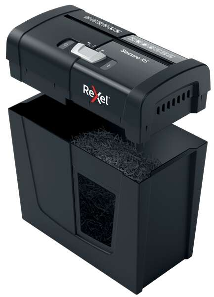 Imagen extra Rexel Secure X6 Destructora de Papel Manual hasta 6 hojas 10L