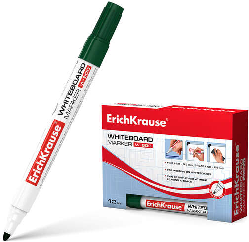 Rotulador ECONOMICO Pizarra blanca VERDE. W-500