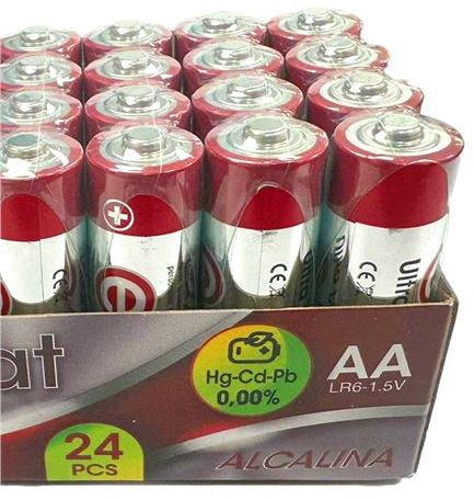 Imagen extra PACK 24 Pilas Alcalinas AA LR6 ECONOMICAS
