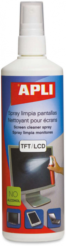 Apli Spray Limpiador Pantallas 250ml 
