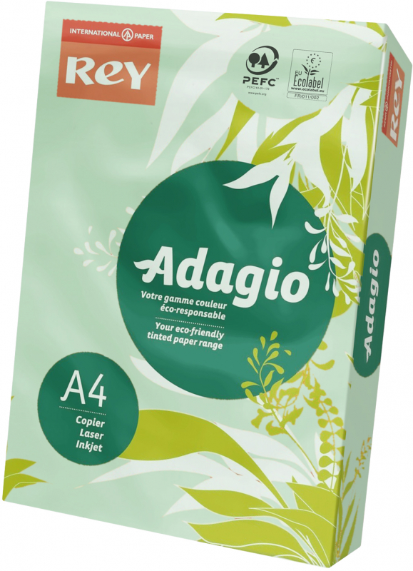 Papel A4 VERDE ESMERALDA 500 Hojas de 80gr