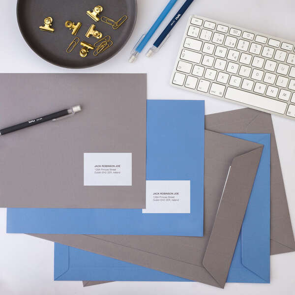 Imagen extra Apli Etiquetas Blancas Permanentes 105.0 x 74.0mm 10 Hojas