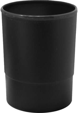 Cubilete Redondo de plastico 100mm. Apilable Negro