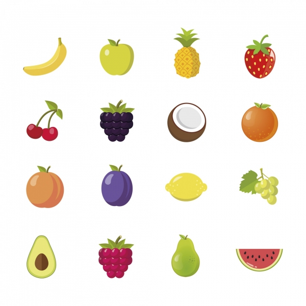 Imagen extra Apli Rollo de Gomets Frutas