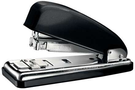 Petrus 226 Grapadora Metalica Hasta 30 Hojas. Color Negro Metalizado