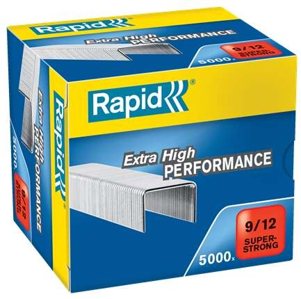 Rapid Super Strong Caja de 5000 Grapas 9/12 De 60 a 90 Hojas