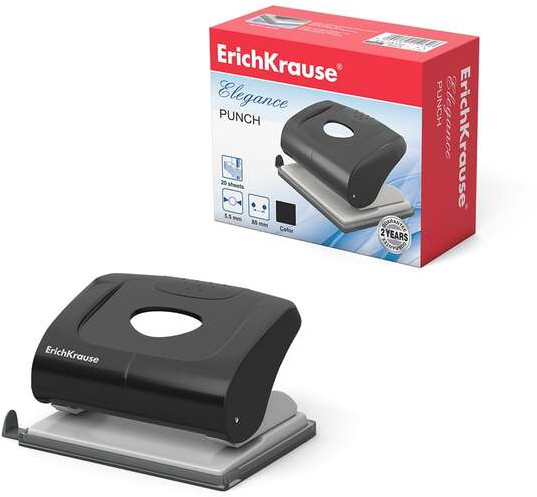 Erichkrause Perforadora Elegance. Negro