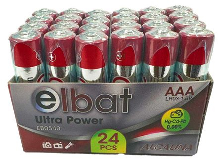 PACK 24 Pilas Alcalinas AAA LR03 ECONOMICAS
