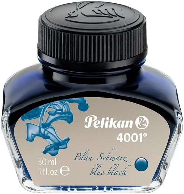 Pelikan Tinta 4001 No.78 Frasco 30ml. Azul/Negro
