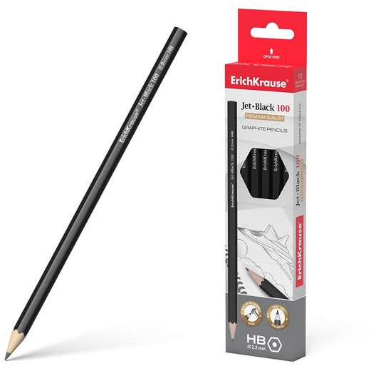 Caja de 12 Lapiceros dureza Estandar HB ECONOMICOS 