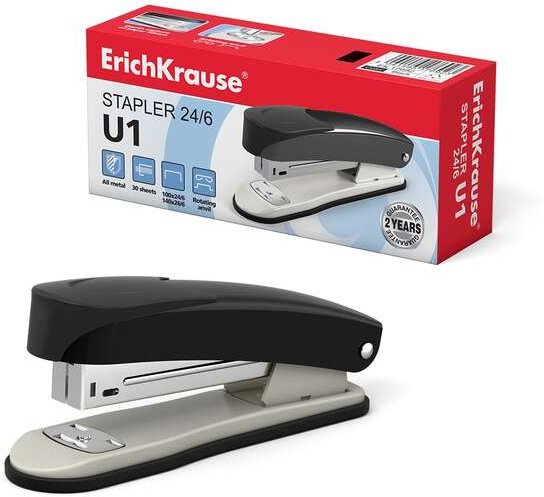Grapadora Erichkrause 24/6 U1. Colores surtidos