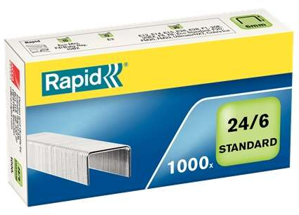 Rapid Caja de 1000 Grapas 24/6 Confort