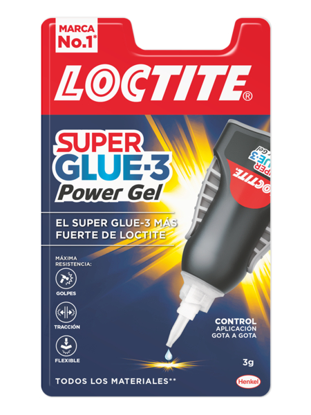 Imagen extra Loctite Superglue-3 Control Power Gel 3gr