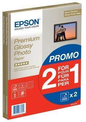 Epson C13S042169 Papel Fotografico A4 255gr - Acabado Brillante - 30 Hojas - para Impresoras de Tinta