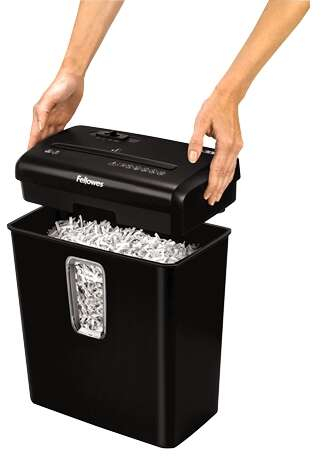 Imagen extra Fellowes P-30C Destructora de Papel Manual hasta 6 hojas 15L Negro