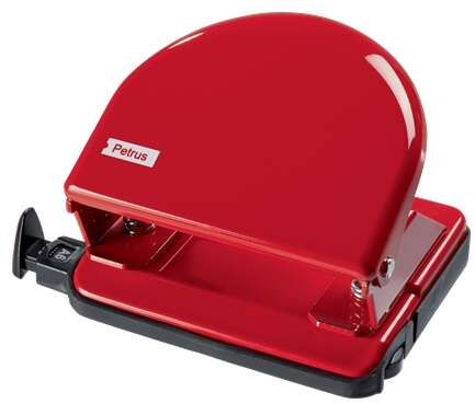 TALADRADOR PETRUS 52 ROJO, Taladro Perforador 20 hojas