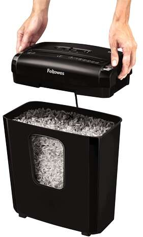 Imagen extra Fellowes 6M Destructora de Papel Manual Minicorte hasta 6 hojas 13L
