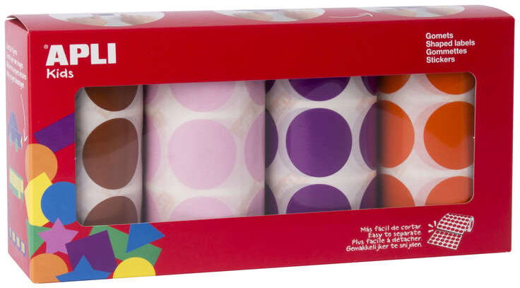 Apli Gomets Redondos diametro 33mm