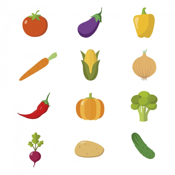 Imagen extra Apli Rollo de Gomets Hortalizas