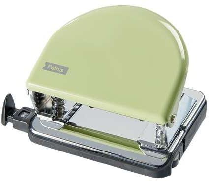 Petrus 52 Retro Taladro Perforador Metalico Hasta 20 Hojas. Mellow Yellow