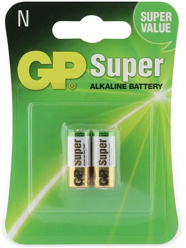 PACK 2 Pilas GP Batteries Super Alcalina N LR-01 1.5V LR1