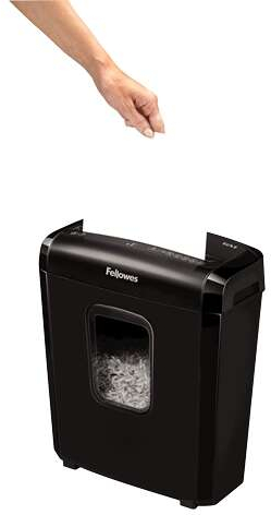 Imagen extra Fellowes 6M Destructora de Papel Manual Minicorte hasta 6 hojas 13L