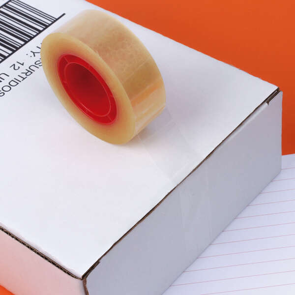 Imagen extra PACK 10 Cinta Adhesiva Transparente 15mm x 33m - Apli 11329