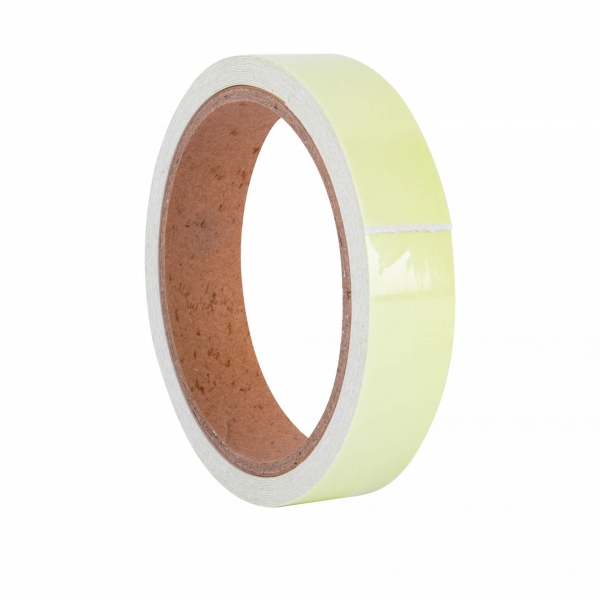 Imagen extra Cinta Adhesiva Luminiscente (brilla hasta 6 Horas)  Blanco. Apli 19235