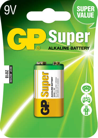 GP Pila Super Alcalina 6LR61 9V 