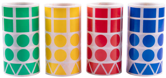 Imagen extra Apli Gomets Geometricos Surtidos Parchis