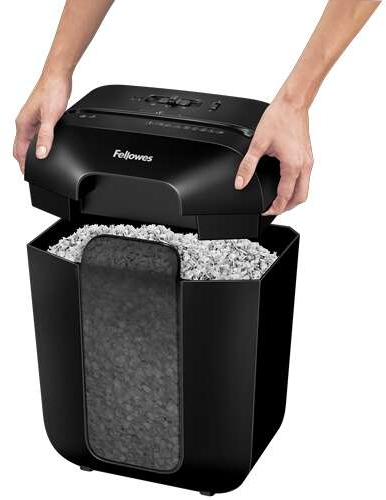 Imagen extra Fellowes LX41 Destructora de Papel Manual Minicorte hasta 11 hojas 17L