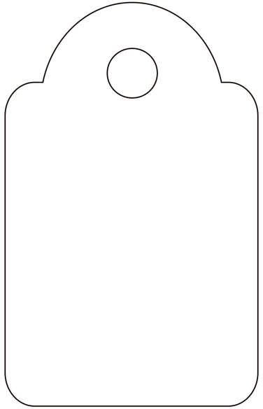 Apli Etiquetas Colgantes Blancas 15 x 24mm 200 U.