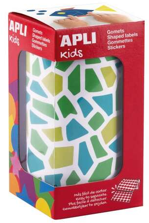 Apli Kids Rollo de 2460 Gomets Mosaico