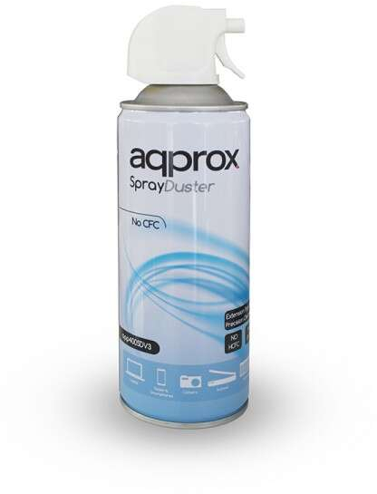 Bote de aire comprimido 400ml, ideal limpieza. Ewent