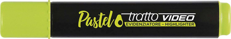 Tratto Video Pastel Marcador Fluorescente. Verde Aguacate