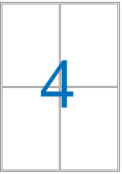 Apli Etiquetas Home Botellas Glossy 80 x 120mm 20 Hojas