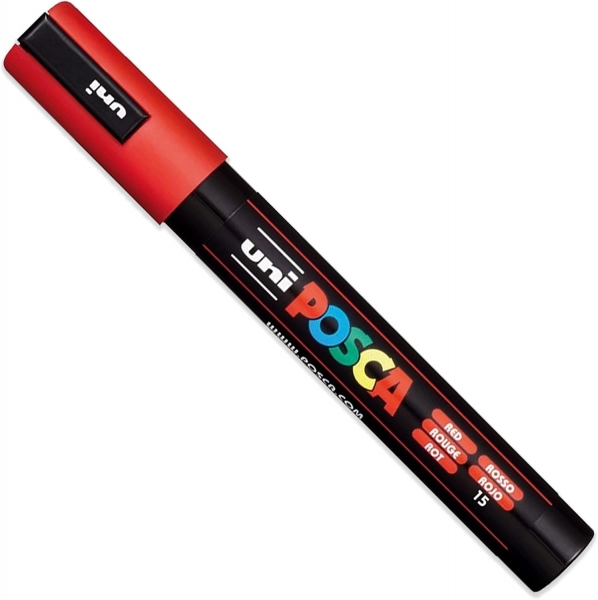 Imagen extra PACK 4 Rotuladores Posca PC-5M Punta de Bala 1.8-2.5mm - Color Surtido