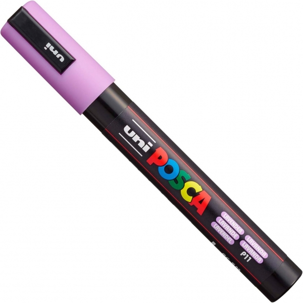 Imagen extra PACK de 4 rotuladores Posca PC-3M Colores PASTEL, punta Fina 1,5mm Multisuperficie (cristal, madera, tela, plastico)