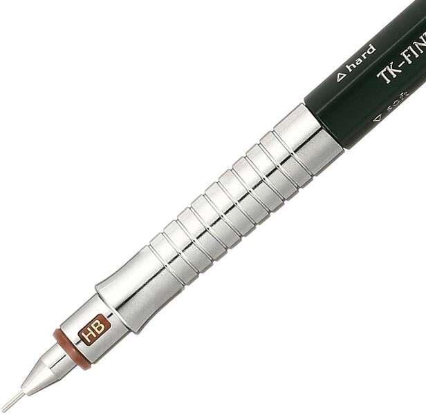 Imagen extra Faber-Castell TK-Fine Vario L Portaminas HB 0.5mm - Con Goma de Borrar - Clip de Metal - Color Verde