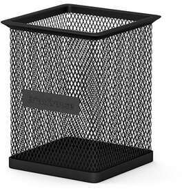 Portalapices metalico Cuadrado Compass Classic - Negro