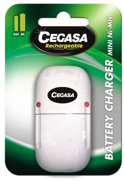 Cegasa Cargador Compacto de Pilas AA / AAA