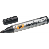 Bic Marking 2000 (Trazo 1.7mm) Rotulador Permanente Secado Rapido Negro