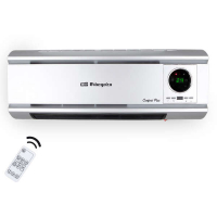 Orbegozo Split Calefactor de Pared Ceramico - Calor Uniforme y Saludable - Programable Diario y Semanal - Deteccion de Ventanas Abiertas - Mando a Distancia - Seguridad Total