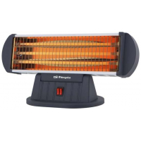 Orbegozo Estufa de Cuarzo BP 0204 - Calor Intenso y Uniforme por Radiacion - 3 Niveles de Potencia - Sistema de Seguridad Antivuelco - Diseño Horizontal Orientable