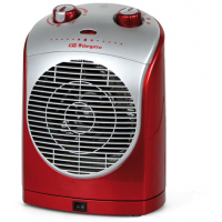 Orbegozo FH 5025 Calefactor con Ventilador - Potencia 2200W - Oscilante - Base Antideslizante - Indicador Luminoso - Proteccion contra Sobrecalentamiento - Color rojo