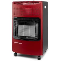 Orbegozo HCE 74 Estufa Ceramica Economica y Segura - Potencia 4200W - Clase Energetica A - Consumo Maximo 305 G/H - Triple Sistema de Seguridad - Encendido Piezoelectrico - Gas Butano/Propano